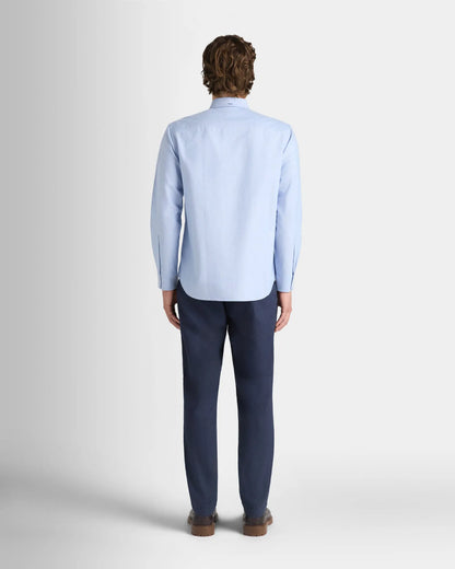 Long-Sleeve Solid Oxford Shirt