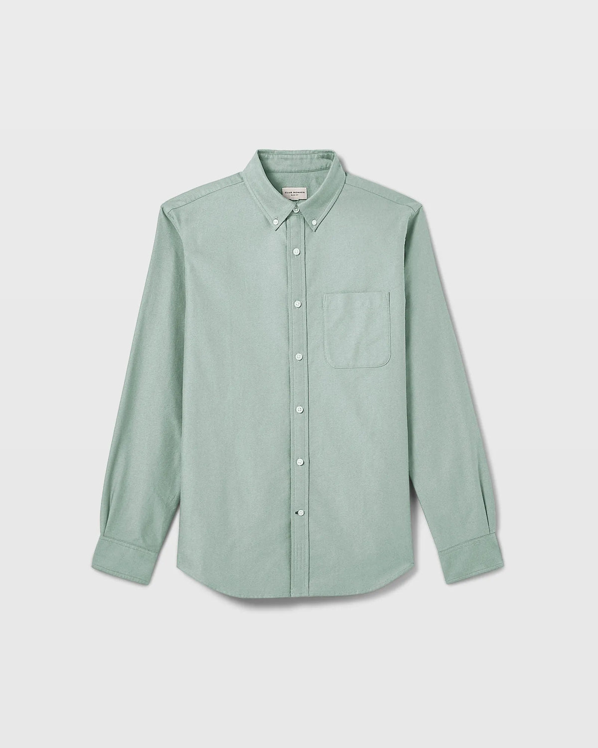 Long-Sleeve Solid Oxford Shirt