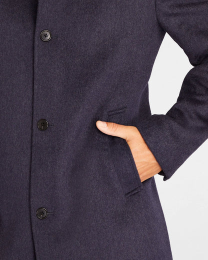 Loukas Funnel Neck Coat