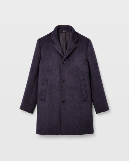 Loukas Funnel Neck Coat
