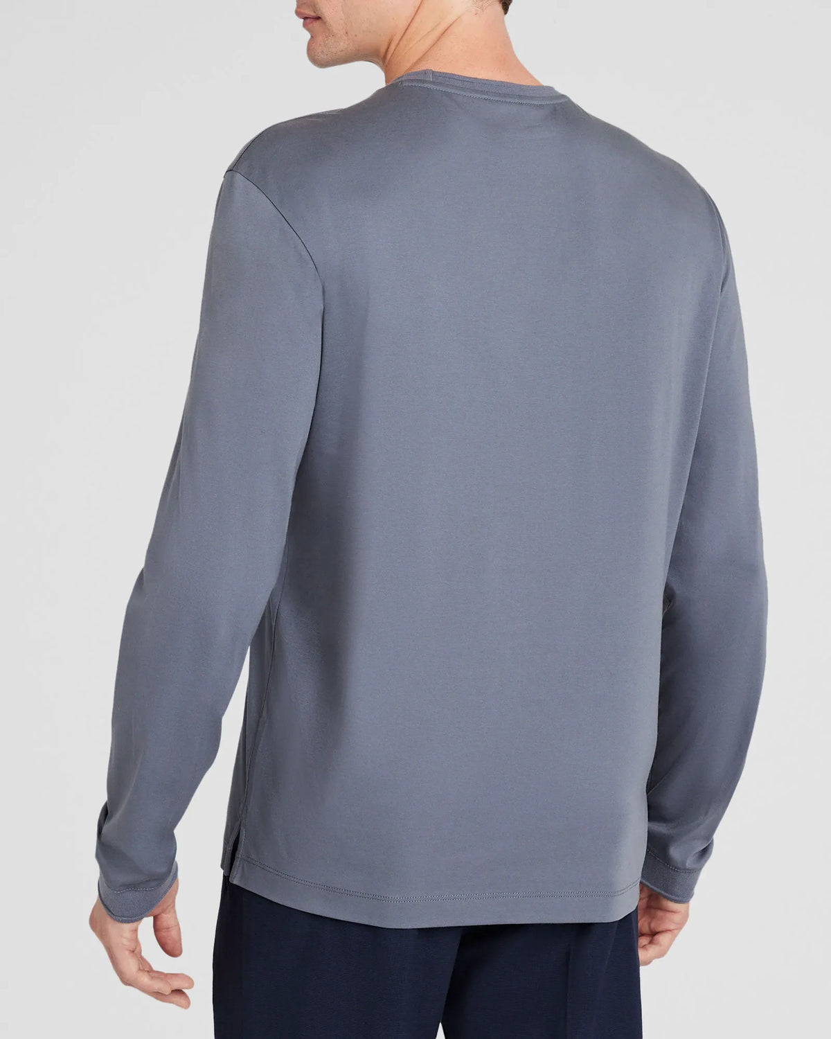 Long-Sleeve Refined Crew Tee