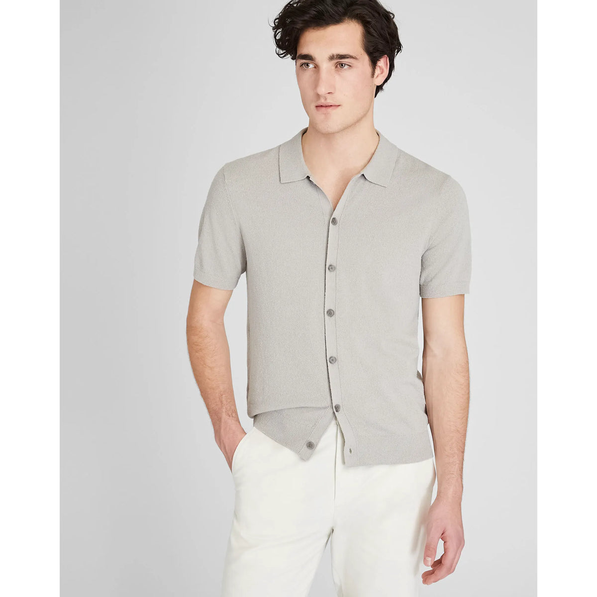 Micro Bouclé Shirt