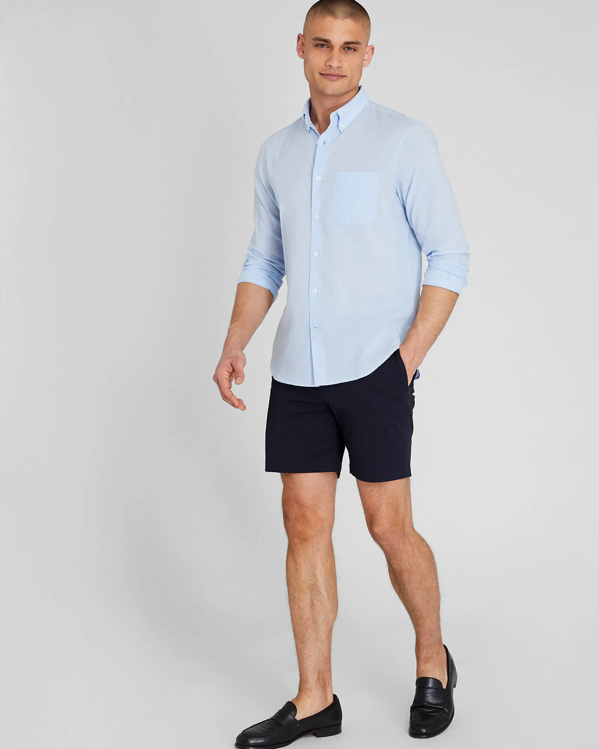 Solid Airy Poplin Shirt