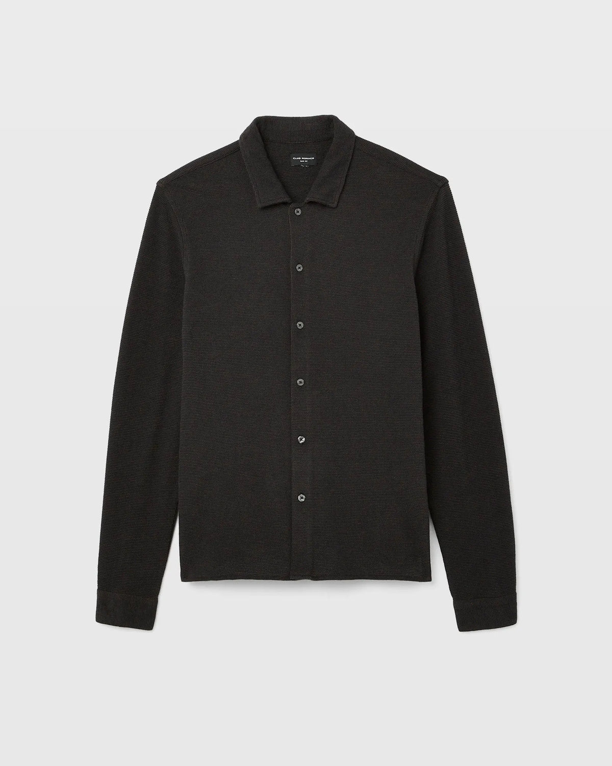 Relaxed Waffle Knit Shirt