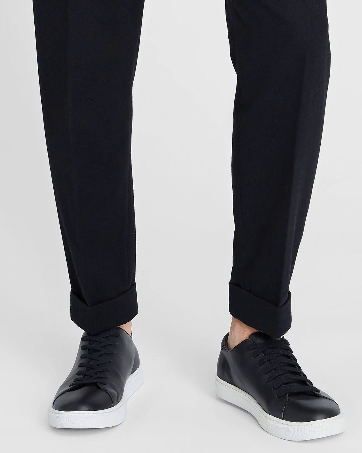 Club Monaco Leather Sneaker